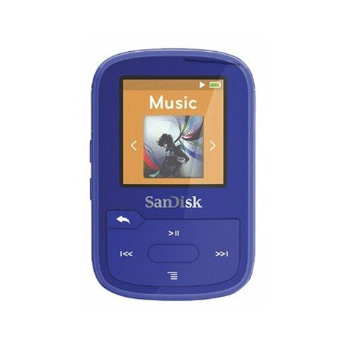 Sandisk MP3 Player 16GB Clip Sports Plus 67626, Blue mp3 plejer Slike