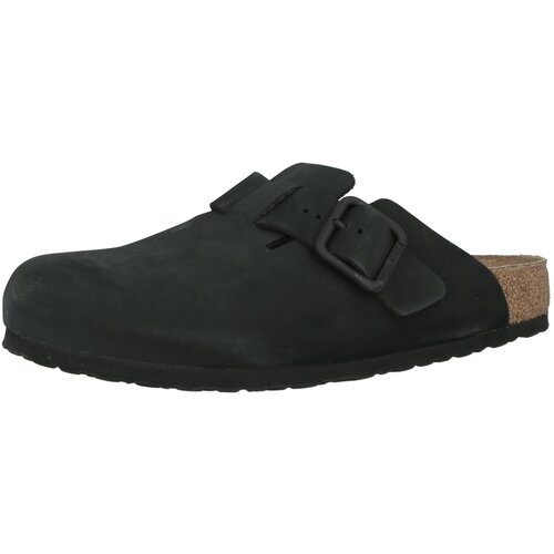 Birkenstock Natikače s potpeticom 'Boston' crna Cijene