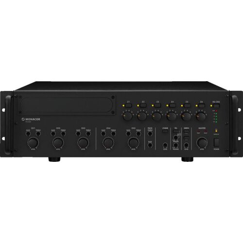 Monacor PA-6240 me&scaron;alni ojačevalnik, 6-zon, 240W - - Audio-Kondric Cene