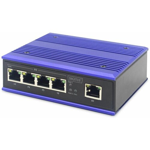 Digitus stikalo 100M 05xRJ45 industrijsko din DN-650105 Cene