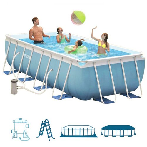 Intex Bazen 488x244x107 cm set Prism Frame Cene