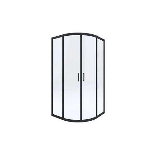 Tuš kabina 90x90x200 PTK crni profil RDS58A-B SHOWERLUX Cijene