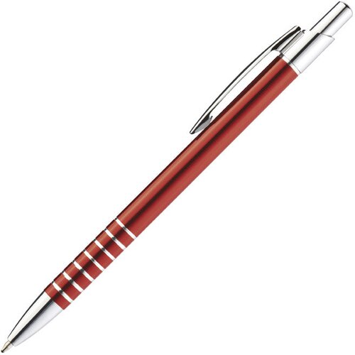 Olovka kemijska metalna slim Itabela crvena Cene