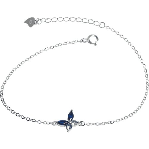 J&B Jewelry J&amp;B Jewellery 925 Srebrna narukvica 000020-Blue Cene