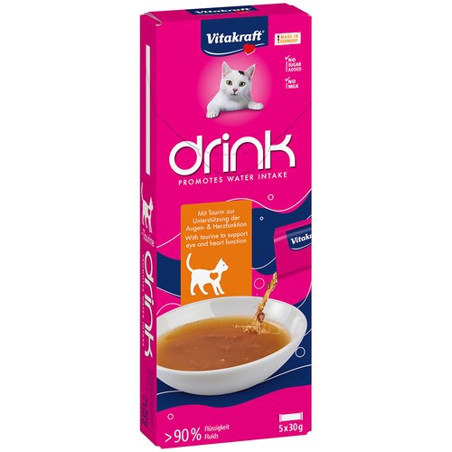 Vitakraft napitak za mačke s piletinom i taurinom - 45 x 30 g Cijene