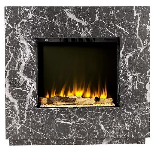 VOLTOMAT HEATING Električni kamin Kalmar (1500 W, 26 x 84 x 80 cm, marmorno črn) Cene