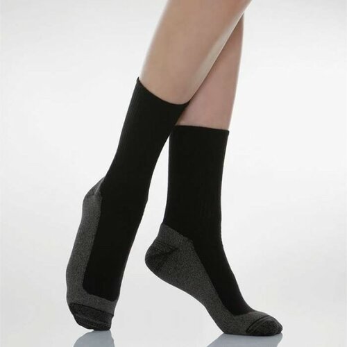 DIABETIC X-Static Kratke čarape za dijabetičare sa sunđerastim umetkom i srebrnim nitima | Kozmo Cene