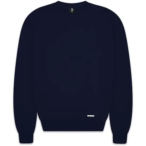 Dropsize Sweater majica mornarsko plava