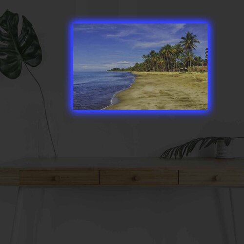 Wallity Slika sa LED osvetljenjem 4570DHDACT-077, 45x70 cm Cene