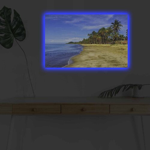 Wallity Zidna slika sa LED osvetljenjem 4570DHDACT-077, 45x70 cm Cene