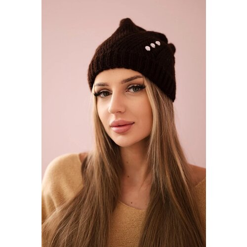 Kesi marka niezdefiniowana Women&amp;#039;s cap Kryspina K394 brown Slike