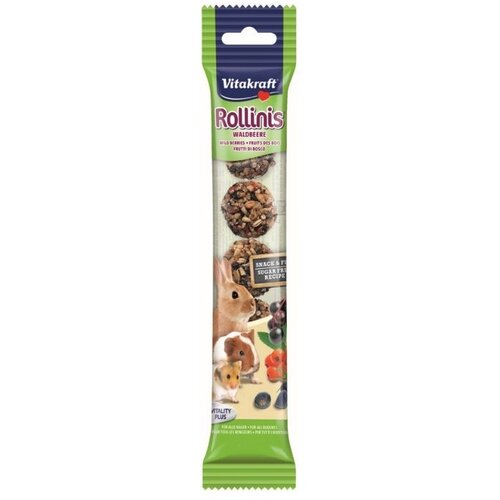 Vitakraft poslastica za mini kuniće Rollinis šumsko voće Cene