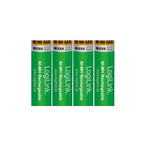 Logilink Baterije AAA Rechargeable LR03RB4 NiMH 1000mAh 4KOM Cijene