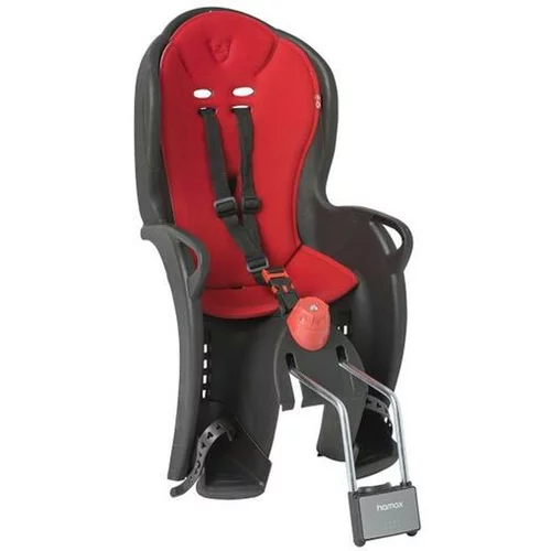 Hamax otroški sedež Sleepy, črna/rdeča