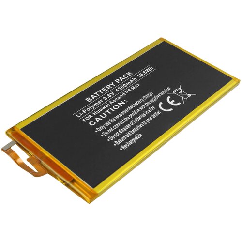 AVIZAR Baterija za pametni telefon Huawei Ascend P8 Max Li-polimer 3.8V 4360mAh 16.6Wh, Črna / Rumena, (5000070396) Cene