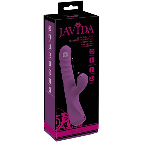 Javida - 3u1 zečji vibrator (ljubičasti) Cijene