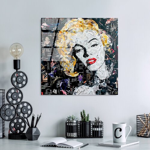Atelier Del Sofa Slika od kaljenog stakla 50x50cm Cene