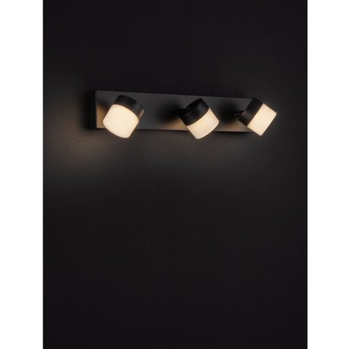 Nova Luce Mat crna LED zidna lampa aluminijska Teko &amp;ndash; Slike