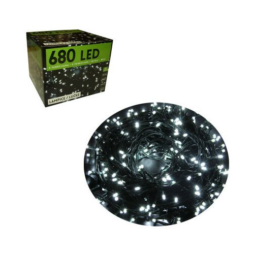  Lampica LED 680L bele, 8 funkcija ( 52-135000 ) Cene
