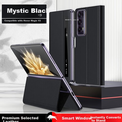  Zhilangni Maska za mobilni telefonHonor Magic V2 / Honor Magic V2 Ultimate Edition, Crna Slike