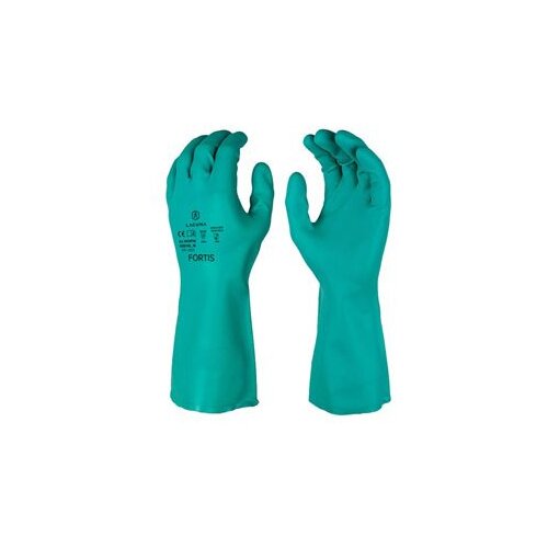  Rukavica gumena nitrilna 32cm FORTIS vel.10 Slike