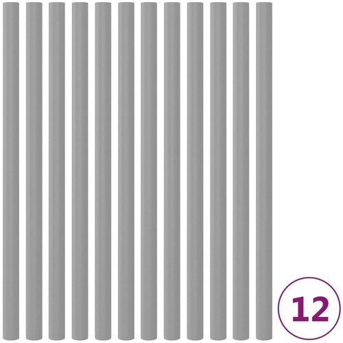 VidaXL Pjenasti omotači za stupove trampolina 12 kom 92,5 cm sivi Slike