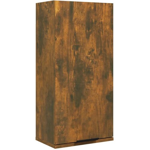 VidaXL Zidni kupaonski ormarić boja dimljenog hrasta 32 x 20 x 67 cm Slike