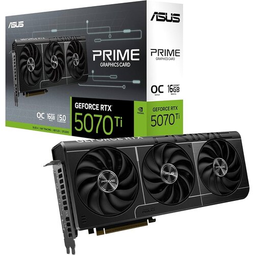 Asus VGA PRIME-RTX5070TI-O16G16GB GDDR7, 256-bit,3x DP, 1x HDMI Cijene
