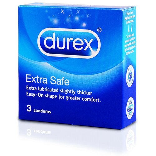Durex extra safe new 3 komada Slike