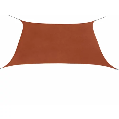  Jedro za zaštitu od sunca od tkanine kvadratno 2x2 m boja cigle