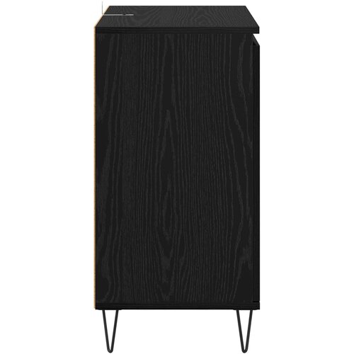  Kreveta Crni hrast 60 x 35 x 70 cm Konstruirano drvo Slike