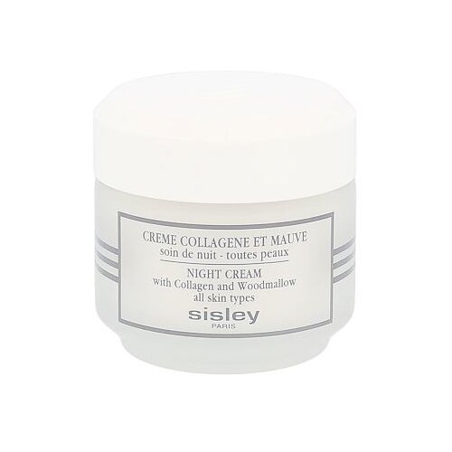 Sisley night cream with collagen and woodmallow nočna krema za vse vrste kože 50 ml za ženske Slike