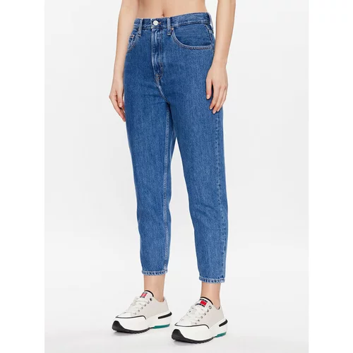 Tommy Jeans Jeans hlače DW0DW15740 Modra Mom Fit