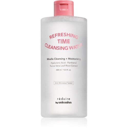 Unleashia Reduire Refreshing Time Cleansing Water umirujuća voda za či&scaron;ćenje s hijaluronskom kiselinom 400 ml Cijene