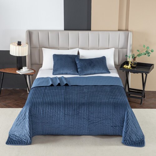 STIL prekrivač stripes plava 240x270 cm Slike