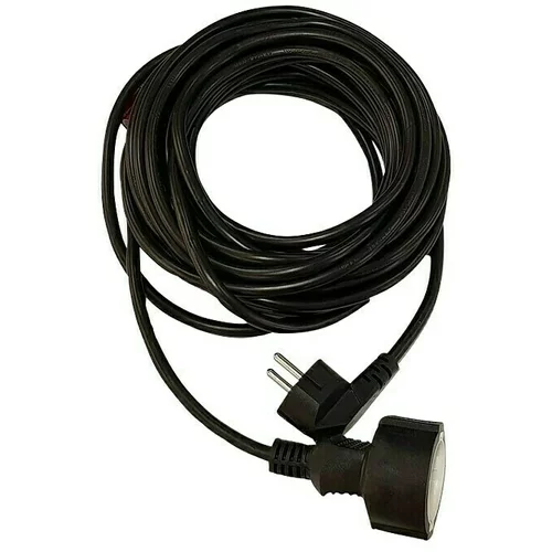 VOLTOMAT Produžni kabel (Crne boje, 10 m, H05VV-F3G1,5)