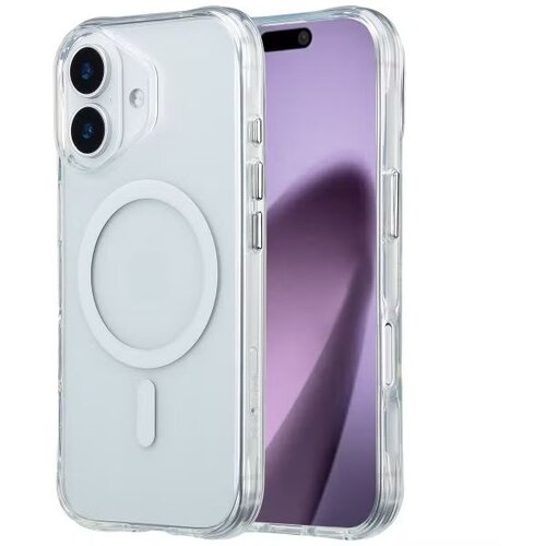 Cyoo Silikonski ovitek za Apple iPhone 17, Magsafe, prozoren Slike