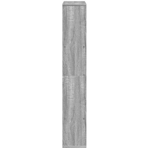  Regal za knjige siva boja hrasta 72x20x120,5 cm konstruirano drvo Slike