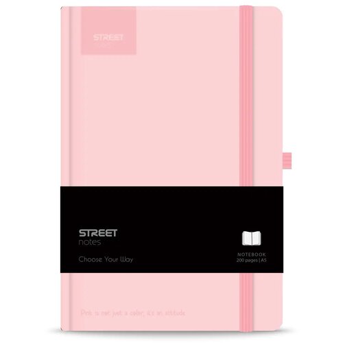 Blok notes z elastiko pastel pink a5 tp črt 96l PROMOCIJA Cene
