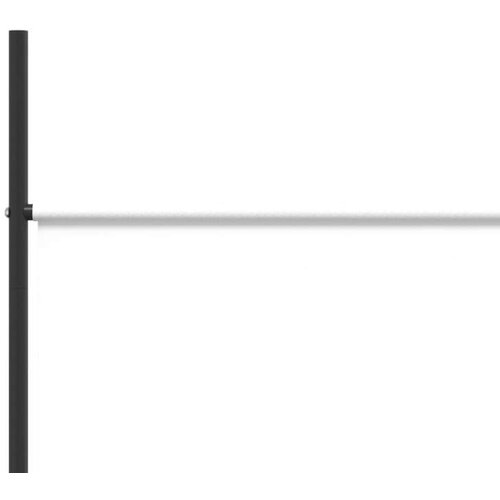  pregrada s 4 panela bijela 200 x 200 cm od tkanine Slike
