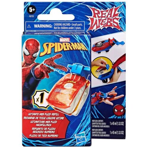 Marvel Spider-Man Webs Ultimate Web Fluid Refill Ponovno polnjenje Slike