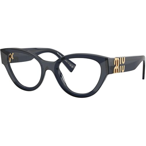 Miu Miu MU01VV 08Q1O1 M (50) Modra/Kristalna Slike