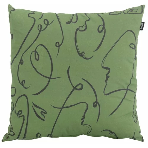 Hartman Vanjski zeleni jastuk Faces, 50 x 50 cm