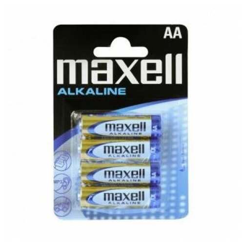 Maxell battery alkaline pro LR06/AA blister 4 (MXBLRO6) baterija Slike