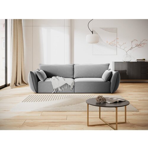 Mazzini Sofas Svijetlo siva bar&amp;scaron;unasta sofa 208 cm Vanda &amp;ndash; Slike