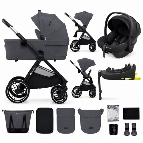 Kinderkraft dječja kolica Nea 2 4u1, Deep Grey B Slike