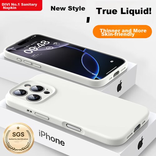  Divi Maska za mobilni telefon iPhone 16 Pro, Bela Cene