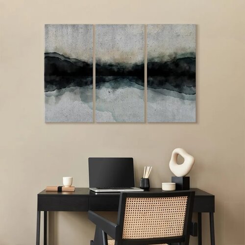  Slika - Mountain Surface of the Lake (3 Parts) 60x40 Slike