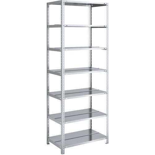 hofe Privijačen regal za dokumentacijo, pocinkan, višina regala 2200 mm, dvostransko, osnovni regal, širina x globina 750 x 600 mm Cene