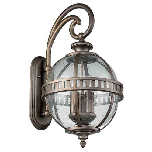 Elstead Lighting Elstead Kichler Halleron Zunanja stenska svetilka, polirana bronasta, IP44, (22100038) Cene
